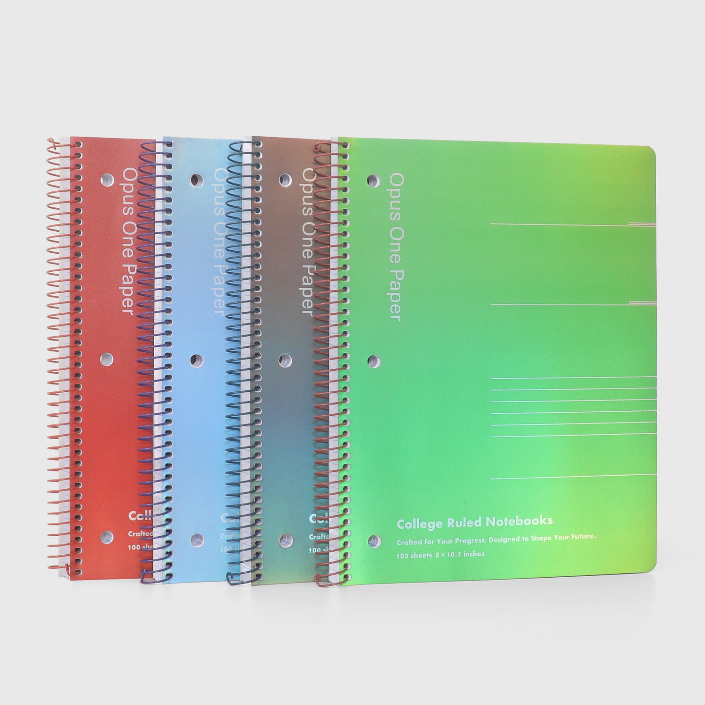 Aurora Laser-Finish College Ruled Notebook