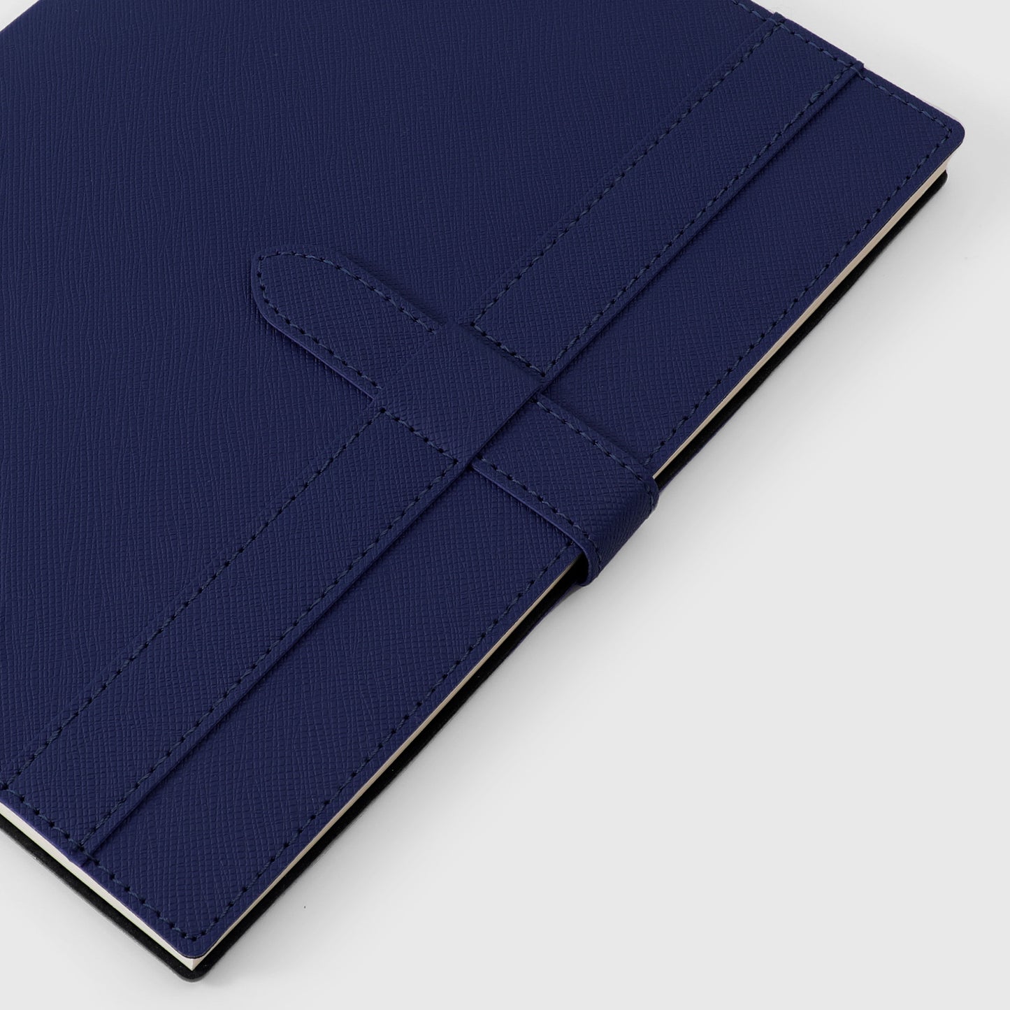 Sapphire Luxe Leather Notebook