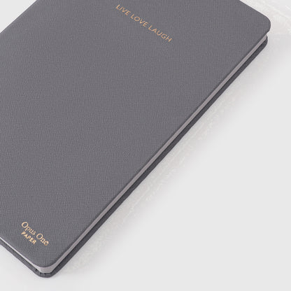 Live Love Laugh Leather Notebook