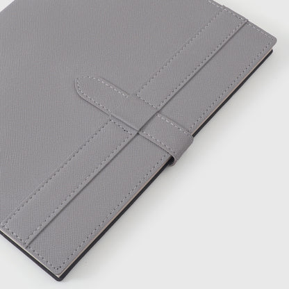Slate Luxe Leather Notebook