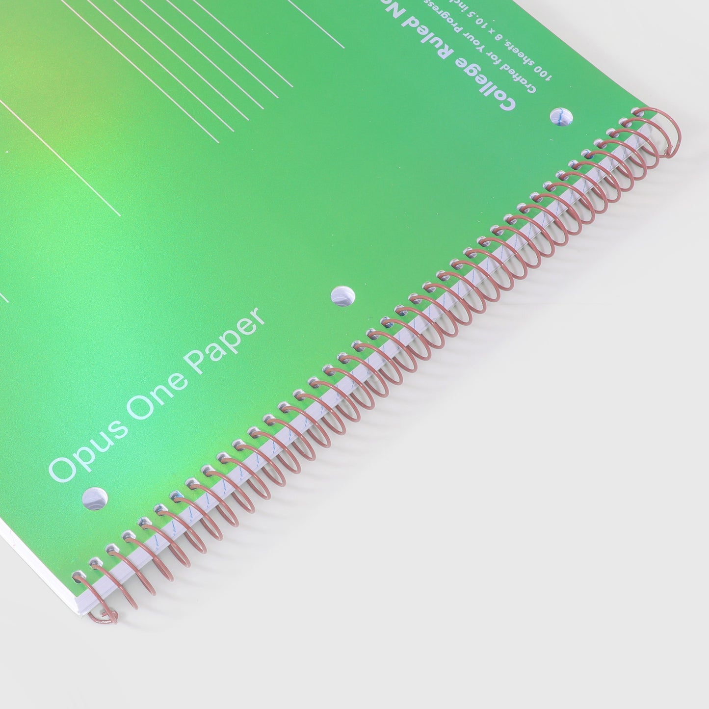 Aurora Laser-Finish College Ruled Notebook
