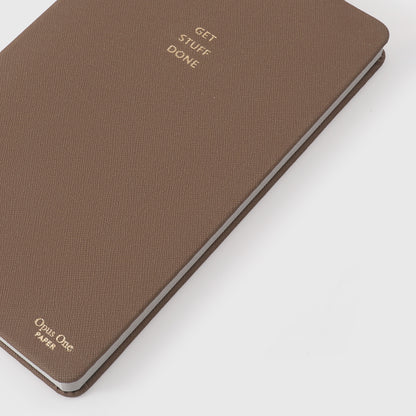 Get Stuff Done Leather Notebook