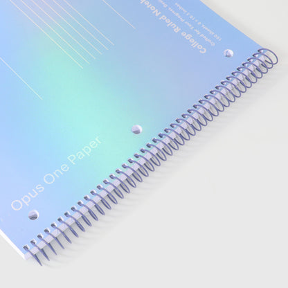 Cosmic Laser-Finish College Ruled Notebook