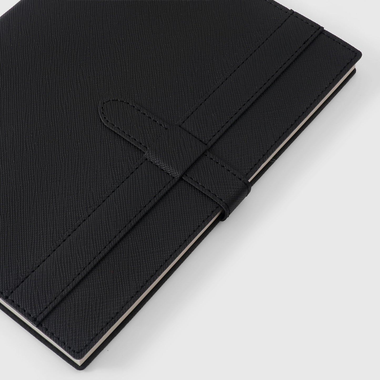 Obsidian Luxe Leather Notebook