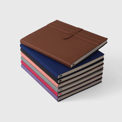 Chestnut Luxe Leather Notebook