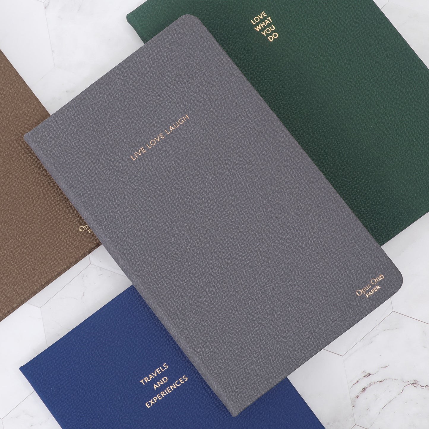 Live Love Laugh Leather Notebook