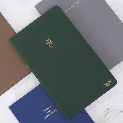 Love What You Do Leather Notebook