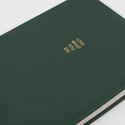 Love What You Do Leather Notebook