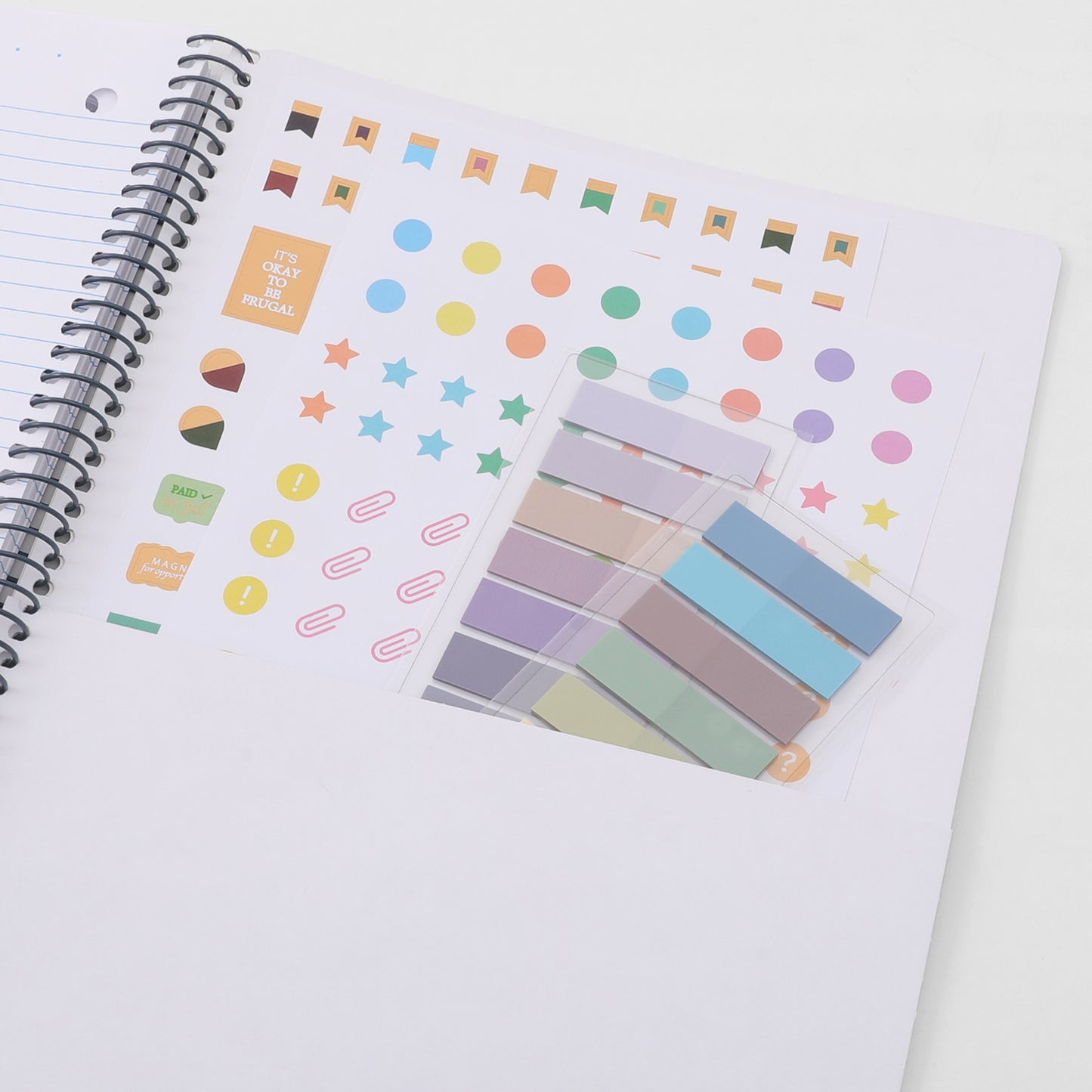 Ember Laser-Finish College Ruled Notebook