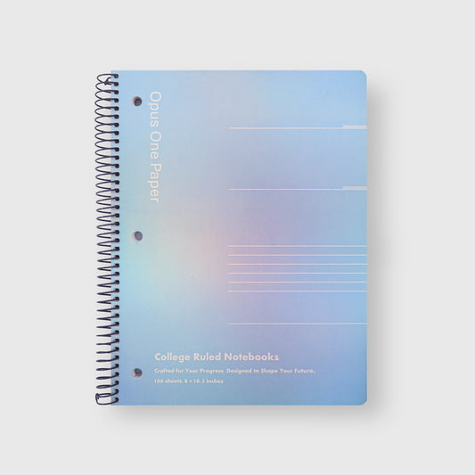 Cosmic Laser-Finish College Ruled Notebook