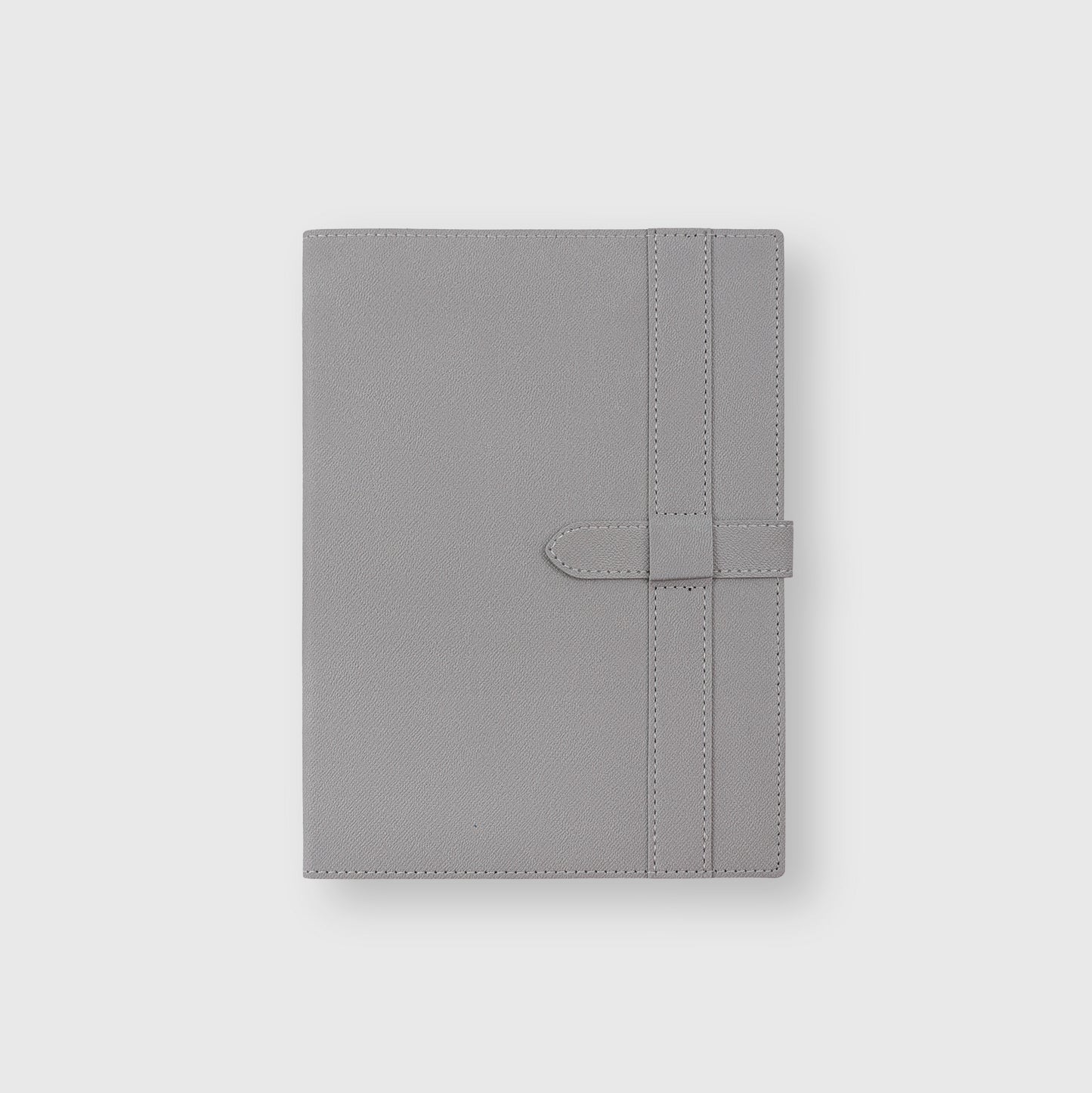 Slate Luxe Leather Notebook