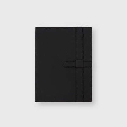 Obsidian Luxe Leather Notebook