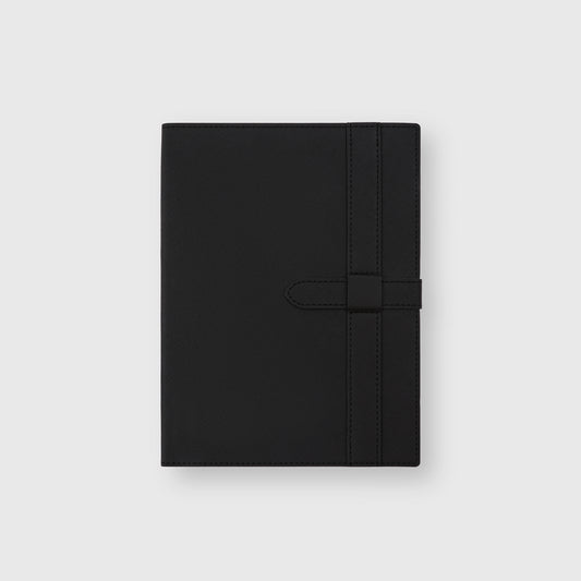 Obsidian Luxe Leather Notebook