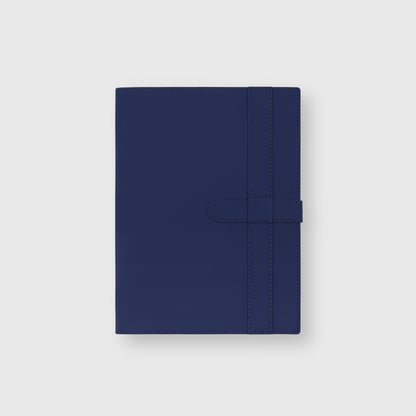 Sapphire Luxe Leather Notebook