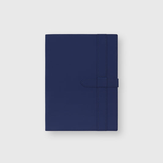 Sapphire Luxe Leather Notebook