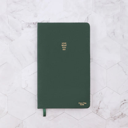 Love What You Do Leather Notebook