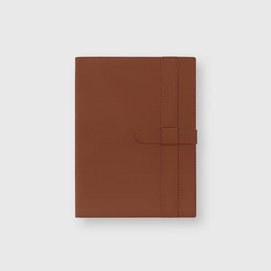 Chestnut Luxe Leather Notebook