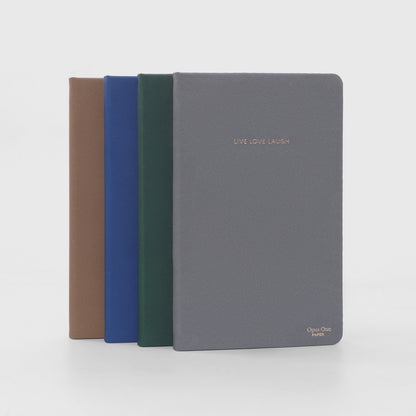 Live Love Laugh Leather Notebook