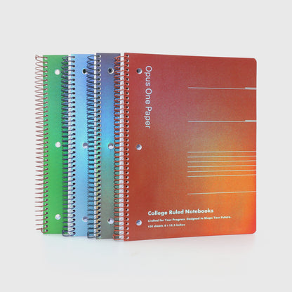 Ember Laser-Finish College Ruled Notebook